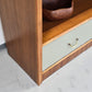 VINTAGE REGAL bücherregal nussbaum vintage holz schrank kommode pastell