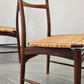 1von4 GEORG LEOWALD TEAK STUHL esszimmer küche büro esstisch vintage mid century wilkhahn