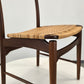 1von4 GEORG LEOWALD TEAK STUHL esszimmer küche büro esstisch vintage mid century wilkhahn