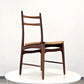 1von4 GEORG LEOWALD TEAK STUHL esszimmer küche büro esstisch vintage mid century wilkhahn