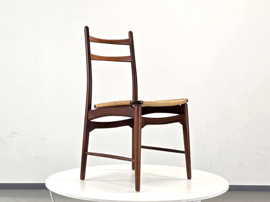 1von4 GEORG LEOWALD TEAK STUHL esszimmer küche büro esstisch vintage mid century wilkhahn