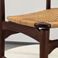 1von4 GEORG LEOWALD TEAK STUHL esszimmer küche büro esstisch vintage mid century wilkhahn