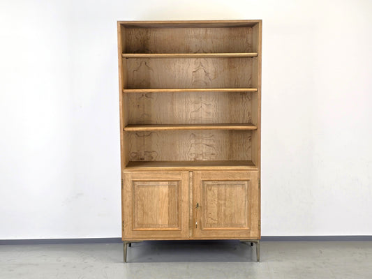 MASSIV EICHE SCHRANK regal bücherregal tv wohnzimmer holz vintage boho