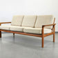 SVEN ELLEKAER SOFA 3er couch tv armchair vintage teak holz komfort denmark sessel