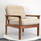 SVEN ELLEKAER SESSEL tv armchair vintage teak holz komfort denmark stuhl