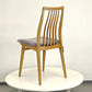 VINTAGE STUHL 1von3 esszimmer küche esstisch mid century holz sprossen Taupe