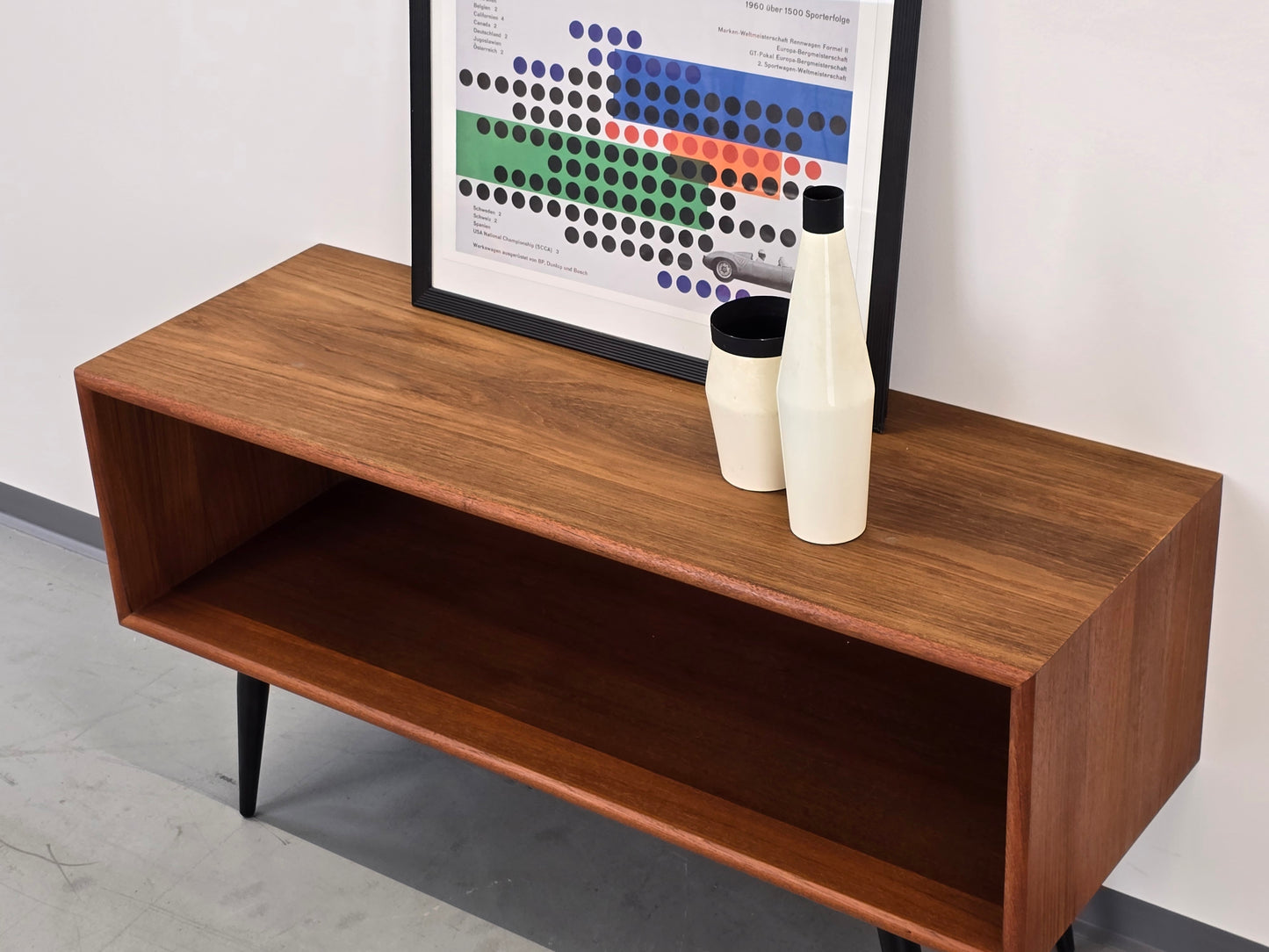 HEINRICH RIESTENPATT TEAK SIDEBOARD regal tv board vintage lowboard rt hifi