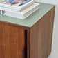 MID CENTURY TEAK SIDEBOARD kommode tv board schiebtüren holz vintage