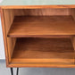 MID CENTURY TEAK SIDEBOARD kommode tv board schiebtüren holz vintage