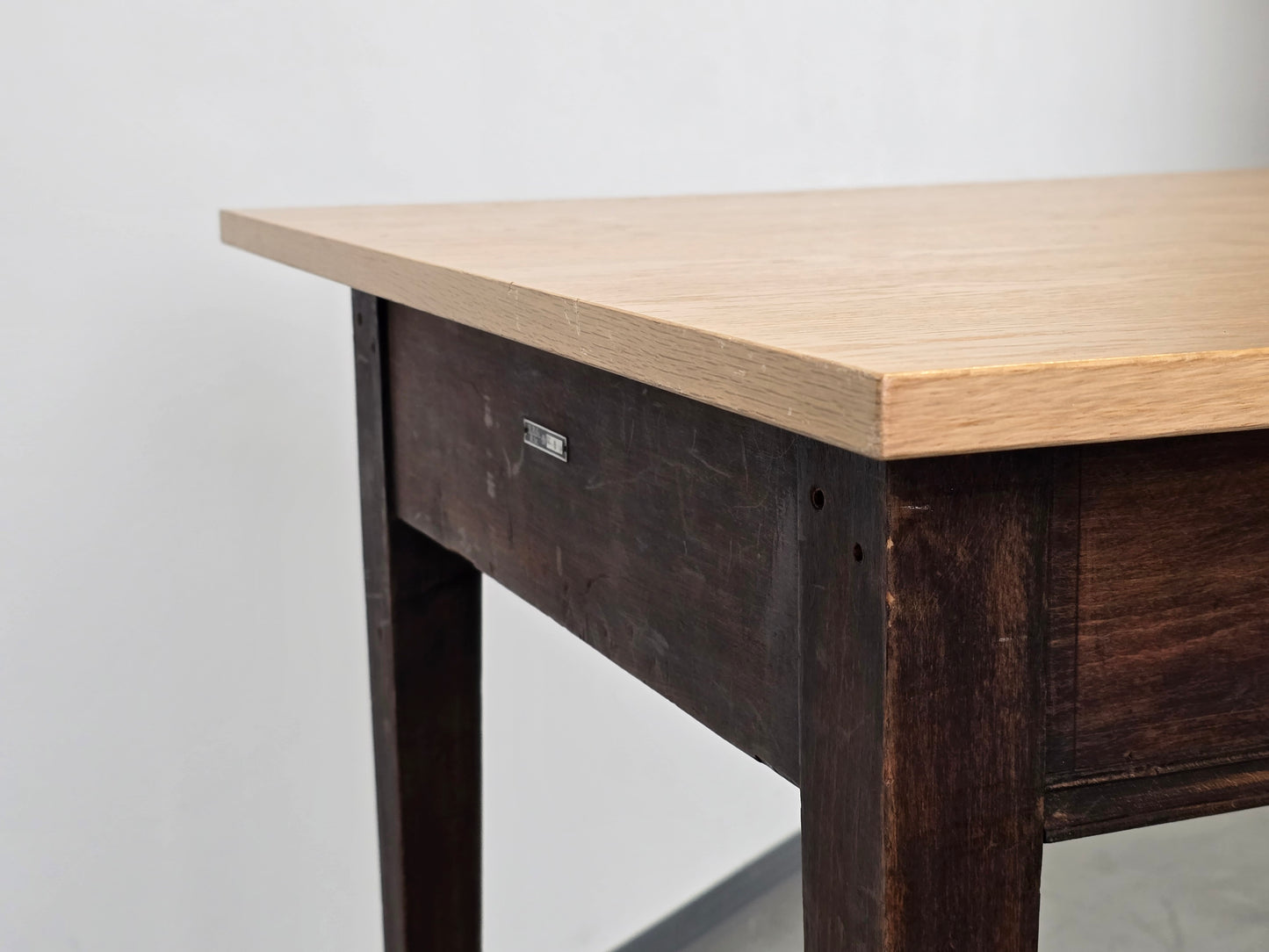 VINTAGE ESSTISCH holz schubladen esstisch küche büro schreibtisch antik