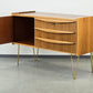 MID CENTURY SIDEBOARD holz nussbaum kommode tv lowboard vinage schubladen