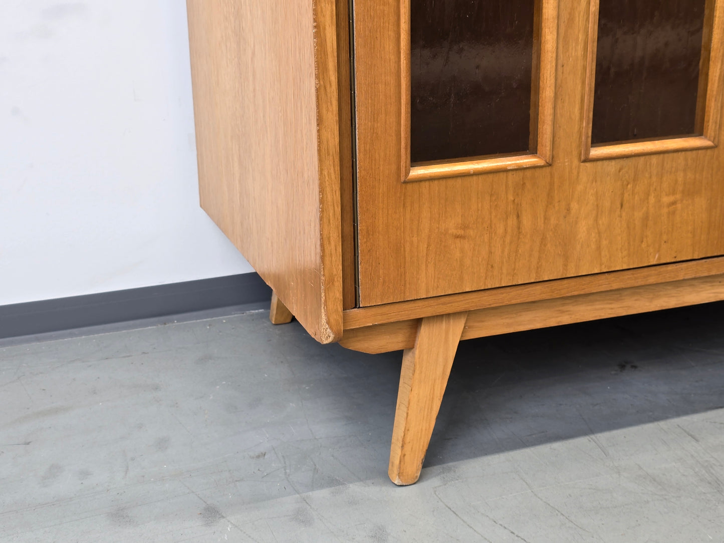 VINTAGE KLEIDERSCHRANK schrank holz retro vintage 3türig garderobe