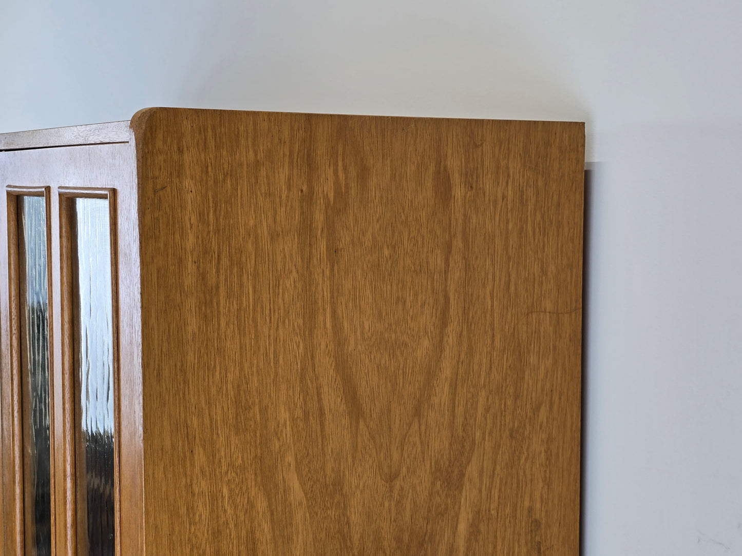 VINTAGE KLEIDERSCHRANK schrank holz retro vintage 3türig garderobe