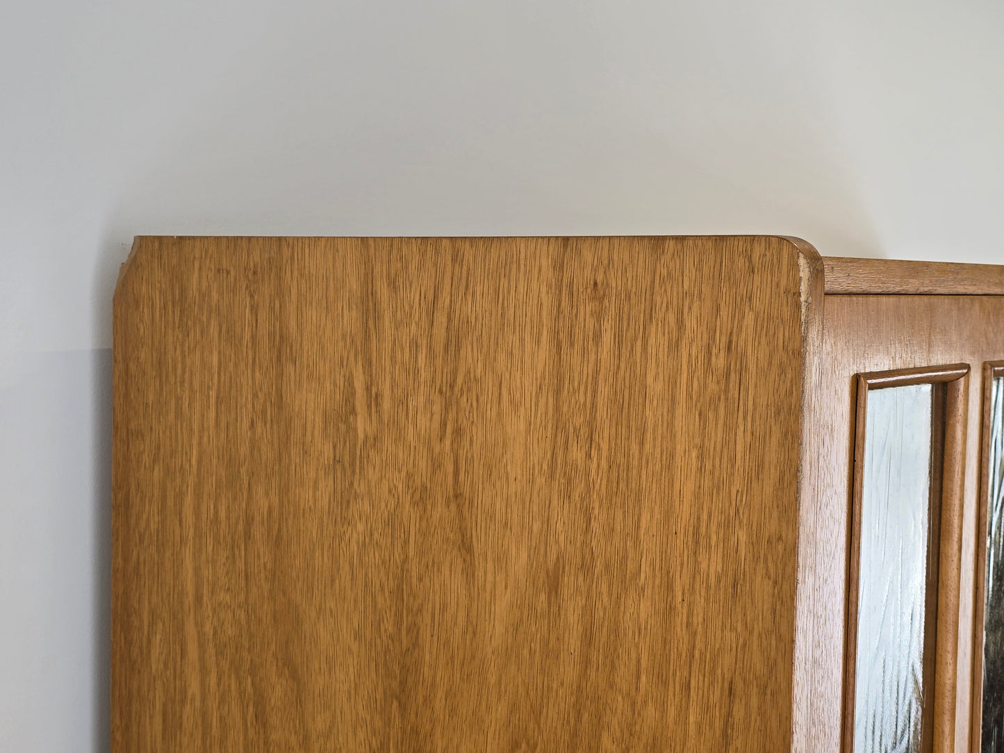 VINTAGE KLEIDERSCHRANK schrank holz retro vintage 3türig garderobe