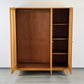 VINTAGE KLEIDERSCHRANK schrank holz retro vintage 3türig garderobe