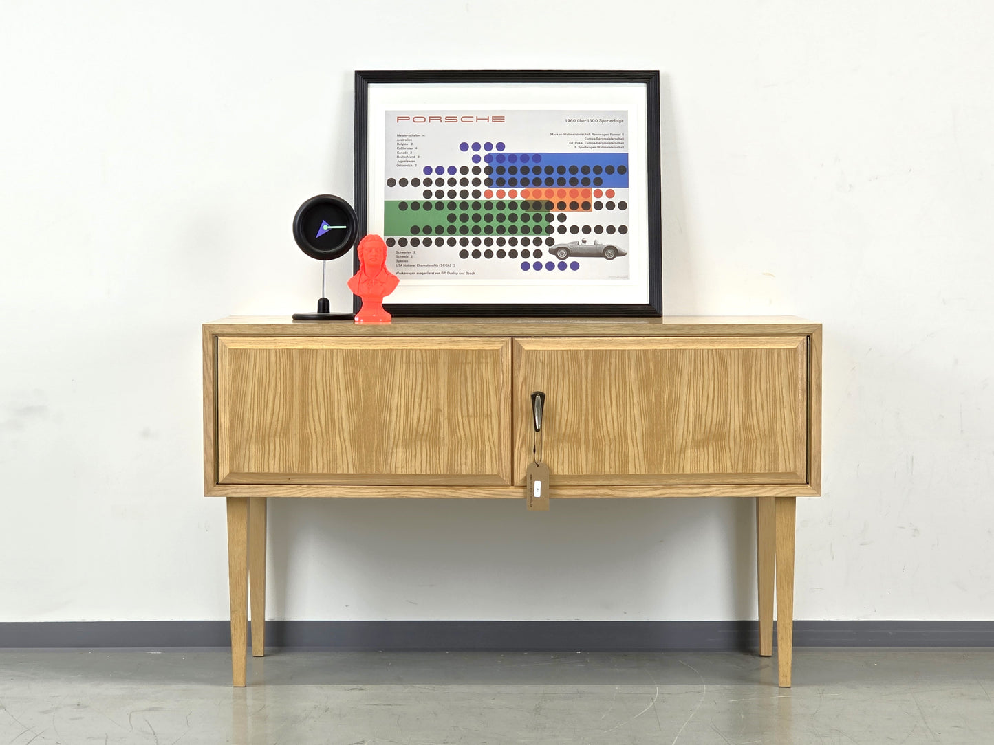 VINTAGE LOWBOARD kommode holz mid century tv sideboard 1960er
