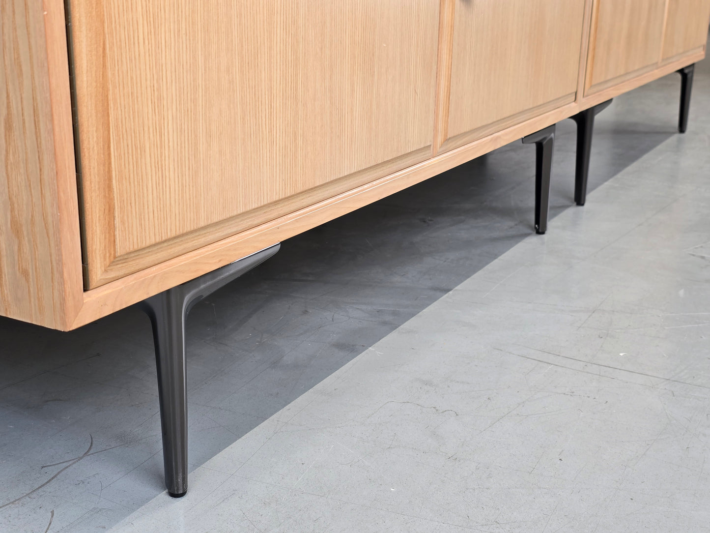MID CENTURY SIDEBOARD holz kommode kleiderschrank hifi vintage plattenspieler