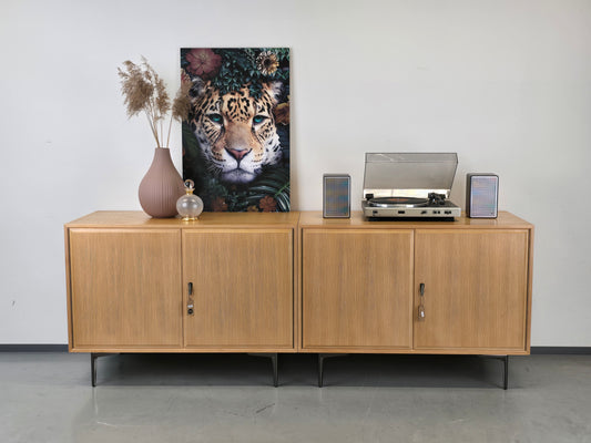 MID CENTURY SIDEBOARD holz kommode kleiderschrank hifi vintage plattenspieler