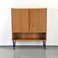 MID CENTURY KOMMODE schrank holz nussbaum vintage 60s 1960er