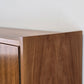 MID CENTURY KOMMODE schrank holz nussbaum vintage 60s 1960er