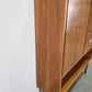 MID CENTURY KOMMODE schrank holz nussbaum vintage 60s 1960er
