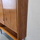 MID CENTURY KOMMODE schrank holz nussbaum vintage 60s 1960er