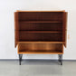 MID CENTURY KOMMODE schrank holz nussbaum vintage 60s 1960er