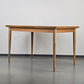 VINTAGE ESSTISCH ausziehbar eiche holz tisch küche esszimmer mid century 60s