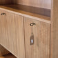 MID CENTURY KOMMODE minibar bar schrank holz nussbaum vintage 60s 1960er