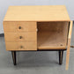 MID CENTURY NACHTTISCH SET vintage holz kommode schlafzimmer ablage