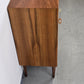 VINTAGE ABLAGE kommode flur nussbaum holz beige boho landhaus antik