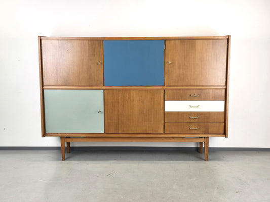 MUSTERRING VINTAGE HIGHBOARD schrank sideboard wohnzimmer 1960er