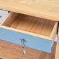 HOLZ KONSOLENTISCH flur kommode tisch regal vintage pastell upcycle