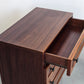 MID CENTURY NACHTTISCH SET 2er kommode schlafzimmer vintage holz schubladen mahagoni