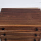 MID CENTURY NACHTTISCH SET 2er kommode schlafzimmer vintage holz schubladen mahagoni