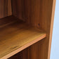 VINTAGE REGAL bücherregal holz nussbaum 1960er 60s Schubregal mid century bücher