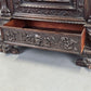 ANTIK SCHRANK Buffet vintage antique holz 1840 handgeschnitzt Renaissance