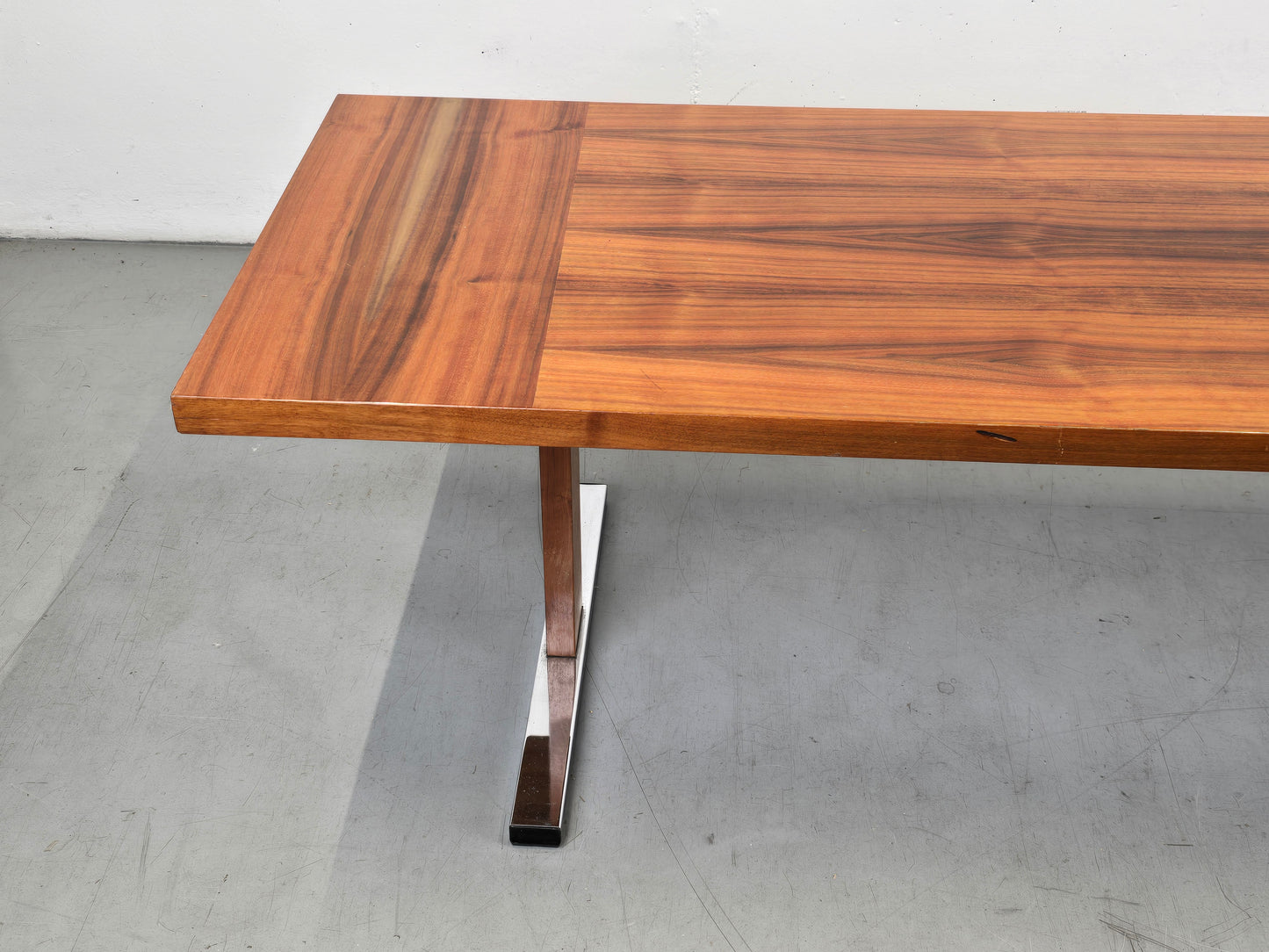 MID CENTURY COUCHTISCH nussbaum holz retro vintage tisch wohnzimmer sofa 60s