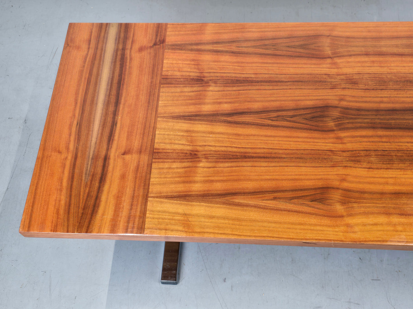 MID CENTURY COUCHTISCH nussbaum holz retro vintage tisch wohnzimmer sofa 60s