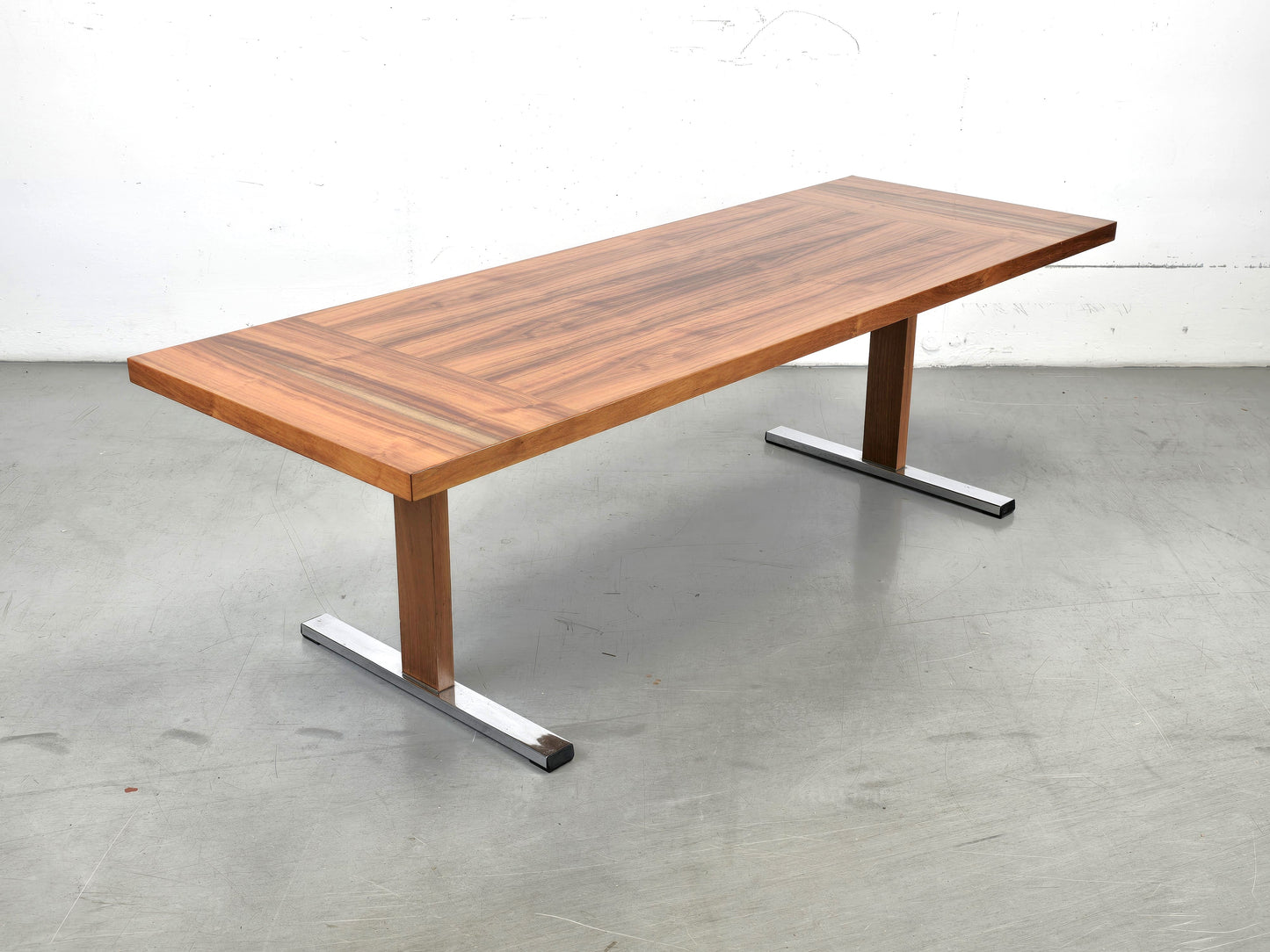 MID CENTURY COUCHTISCH nussbaum holz retro vintage tisch wohnzimmer sofa 60s