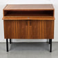 VINTAGE KOMMODE schuh tv sideboard holz nussbaum ddr 1960er retro schränkchen