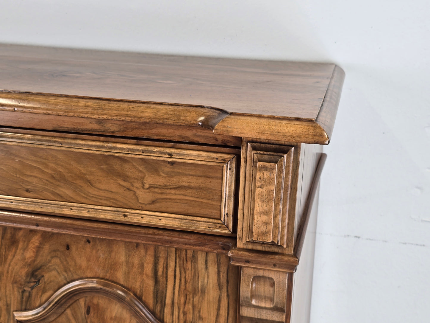 ANTIK NUSSBAUM KOMMODE vintage schuhschrank flur anrichte schrank