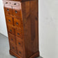 ANTIK KOMMODE schubladen schrank holz vintage apothekerschrank ablage