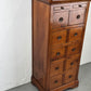 ANTIK KOMMODE schubladen schrank holz vintage apothekerschrank ablage