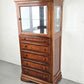 ALEXANDER JULIAN VITRINE kommode schrank schubladen vintage holz nussbaum