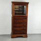 ALEXANDER JULIAN VITRINE kommode schrank schubladen vintage holz nussbaum