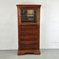 ALEXANDER JULIAN VITRINE kommode schrank schubladen vintage holz nussbaum