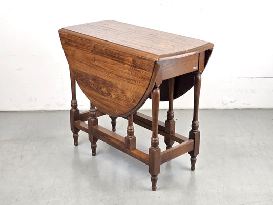 DOMICIL KLAPPTISCH eiche holz tisch esstisch küche vintage antik esszimmer