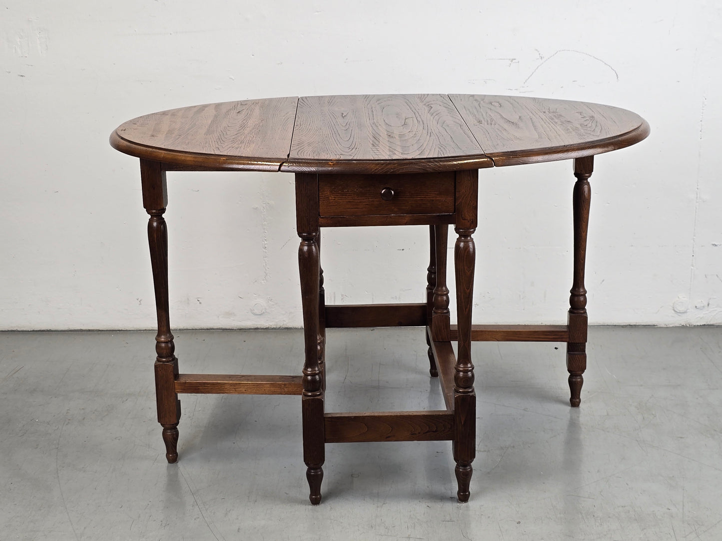 DOMICIL KLAPPTISCH eiche holz tisch esstisch küche vintage antik esszimmer