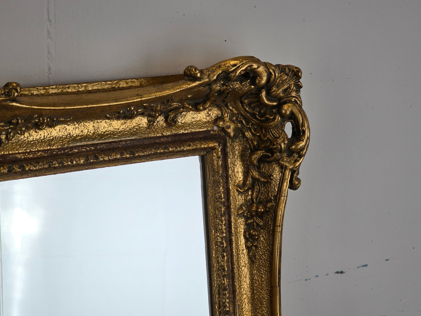 ANTIK SPIEGEL gold rahmen wandspiegel vintage vergoldet barock rokoko